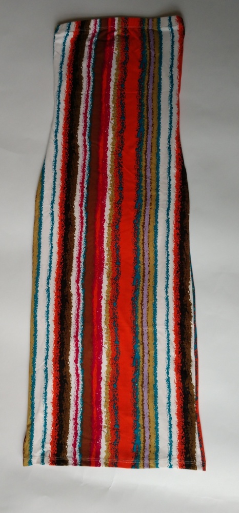 Multi Stripe Tube Dress - Picture 5 of 7